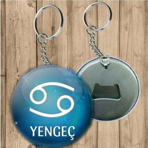 Özcan Tasarım Yengeç Burcu Anahtarlık - Açacaklı Anahtarlık