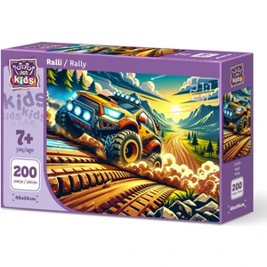Art Puzzle Art Çocuk Ralli 200 Parça Puzzle