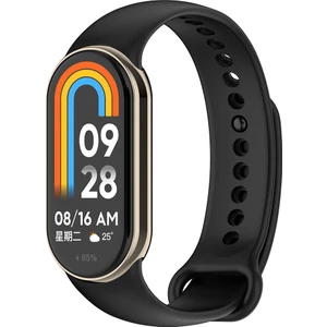 Case 4u Xiaomi Mi Band 8 Serisi Klasik Kordon Silikon Strap Kayış Siyah