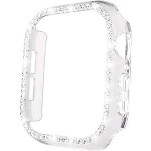 Case 4u Apple Watch 10 42MM Watch Gard 05 Sert Pc Kasa ve Ekran Koruyucu Şeffaf