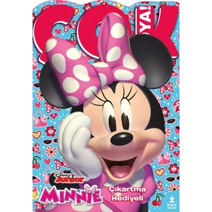 Disney Minnie - Çok Boya! Çıkartmalı Dev Boyama  Kitabı