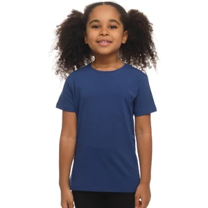 İndigo Basic Unisex Çocuk Sıfır Yaka Kısa Kollu Tişört