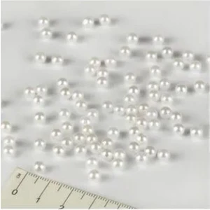 4mm Beyaz Deliksiz Inci Boncuk 25 GR(600-640AD)