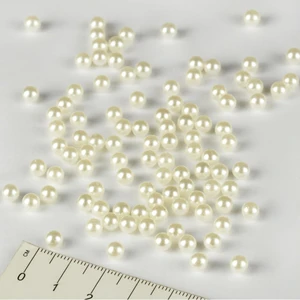 4 mm Krem Renk Deliksiz Inci 25 GR(600-640 Ad)