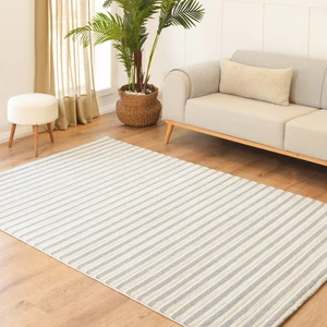 Kaşmir Halı 7/24 Sahara Emma Gri 80x300 cm Salon Mutfak Halısı Yolluk Kilim