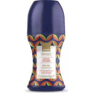Active Cleanse Greyfurt ve Karabiber Kokulu Erkekler Için Roll On 50 Ml.