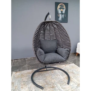 Tek Kişilik Bahçe & Balkon Salıncağı Antrasit