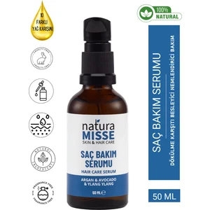 Saç Bakım Serumu 50 Ml Zengin İçerikli Yağlar-