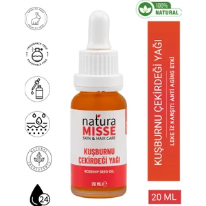 Kuşburnu Çekirdeği Yağı 20 ml (Soğuk Sıkım)