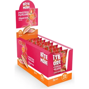 Bite & More Protein Pancake Çilekli (50g x 12 Adet)