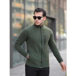 Erkek Şardonlu Kışlık Polar Hırka