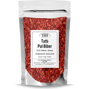 TOS The Organic Spices Tatlı Pul Biber 100 gr