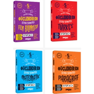 Ankara Yayıncılık 5. Sınıf Güçlendiren Sayısal Soru Bankası Seti