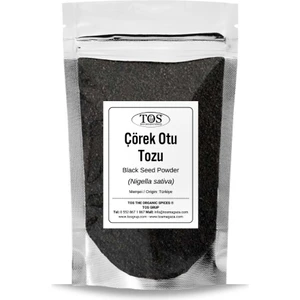 TOS The Organic Spices Çörek Otu Tozu 500 gr