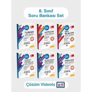 8. Sınıf Soru Bankası Set (Video Çözümlü) 2024-2025