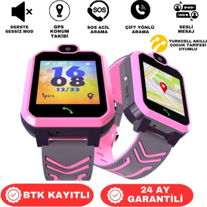 INO20 Akıllı Çocuk Saati Sim Kartlı ve Gps Konum Özellikli (Btk Kayıtlı-Yerli Üretim)