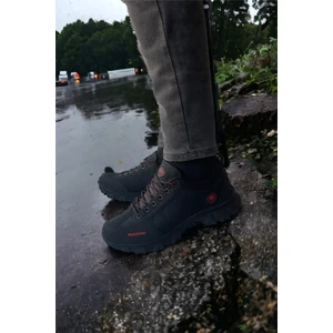 Soğuk Geçirmez Unisex Outdoor Trekking Bot Ayakkabı SİYAH