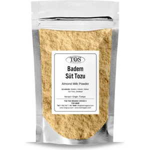 TOS The Organic Spices Badem Süt Tozu 100 gr Almond Milk Powder - Premium Quality | Baharat Karışımı