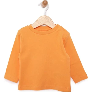Basic Interlok Uzun Kol Tshirt Kız Bebek