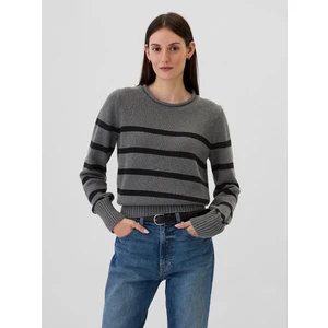 Kadın Gri Rulo Yaka Kazak