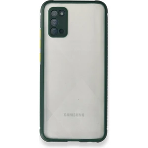 Samsung Galaxy A02S Kılıf Köşeler Airbag Özellikli Arkası Sert P.c Kenarı Silikon Miami Kapak
