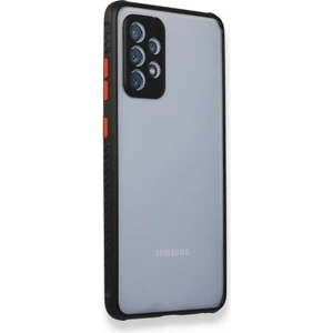 Samsung Galaxy A52S Kılıf Köşeler Airbag Özellikli Arkası Sert P.c Kenarı Silikon Miami Kapak