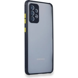 Samsung Galaxy A52S Kılıf Köşeler Airbag Özellikli Arkası Sert P.c Kenarı Silikon Miami Kapak