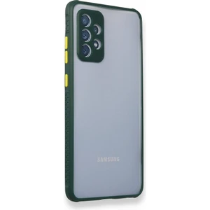 Samsung Galaxy A52S Kılıf Köşeler Airbag Özellikli Arkası Sert P.c Kenarı Silikon Miami Kapak