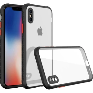 Apple iPhone Xs Max Kılıf Köşeler Airbag Özellikli Arkası Sert P.c Kenarı Silikon Miami Kapak