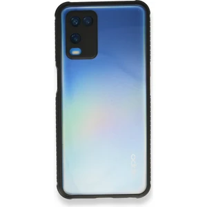 Oppo A54 4g Kılıf Köşeler Airbag Özellikli Arkası Sert P.c Kenarı Silikon Miami Kapak