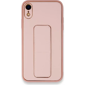 Apple iPhone Xs Max Kılıf Yatay ve Dikey Standlı Kamera Lens Korumalı Deri Coco Stand Kapak