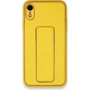 Apple iPhone Xs Max Kılıf Yatay ve Dikey Standlı Kamera Lens Korumalı Deri Coco Stand Kapak
