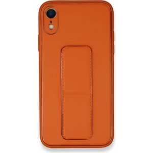 Apple iPhone Xs Max Kılıf Yatay ve Dikey Standlı Kamera Lens Korumalı Deri Coco Stand Kapak