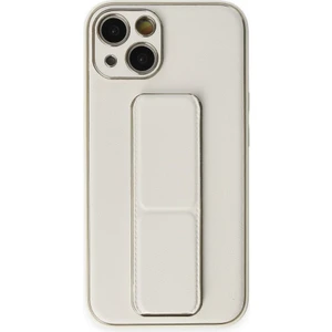 Apple iPhone 14 Plus Kılıf Yatay ve Dikey Standlı Kamera Lens Korumalı Deri Coco Stand Kapak