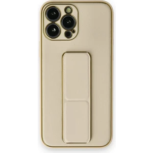 Apple iPhone 14 Pro Kılıf Yatay ve Dikey Standlı Kamera Lens Korumalı Deri Coco Stand Kapak