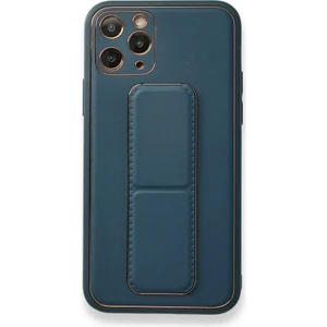 Apple iPhone 11 Pro Kılıf Yatay ve Dikey Standlı Kamera Lens Korumalı Deri Coco Stand Kapak