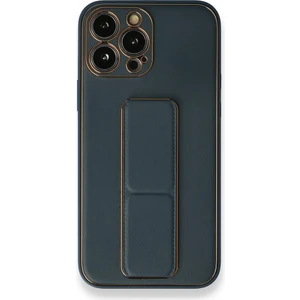 Apple iPhone 13 Pro Kılıf Yatay ve Dikey Standlı Kamera Lens Korumalı Deri Coco Stand Kapak