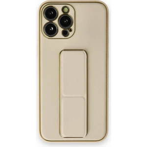 Apple iPhone 13 Pro Kılıf Yatay ve Dikey Standlı Kamera Lens Korumalı Deri Coco Stand Kapak