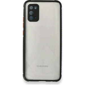 Samsung Galaxy A02S Kılıf Köşeler Airbag Özellikli Arkası Sert P.c Kenarı Silikon Miami Kapak