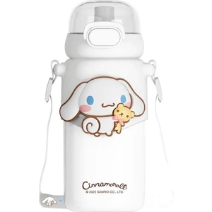 Çocuk Sevimli Termos Bardak Kuromi Saman Su Bardağı (Yurt Dışından)