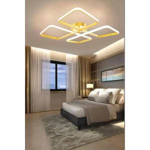 Novem Eskitme Plafonyer Beyaz Işık Ultra Ledli Salon Mutfak Oda Hol Ledli Avize