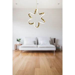 Yıldız Eskitme Tekli Sarkıt LED Gün Işığı Ultra Ledli Salon Mutfak Oda Hol Ledli Avize
