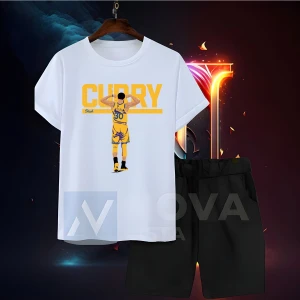 Biy Store Stephen Curry Golden State Forma Basketbol Tisort Kadın Erkek T-Shirt Basic Eşofman Takımı