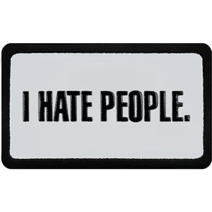 V2  I Hate People - 1bs Kod Logolu Unisex Beyaz Bench (Patch)