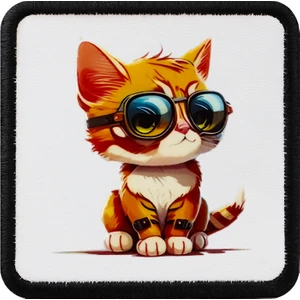 V1  Kedi - 1BS Kod Logolu Unisex Beyaz-Siyah Çocuk Bench (Patch)