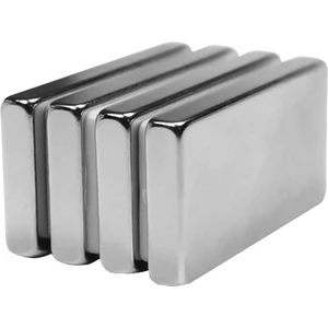 Neodyum Mıknatıs 40 x 20 x 5 Boy 40 mm En 20 mm Kalınlık 5 mm Çok Güçlü Mıknatıs 1 Adet