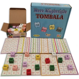 Yuka Kids Hece Küpleriyle Tombala