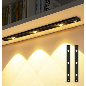Hero Led HL-5517 40 cm 4W Hareket Sensörlü Şarjlı Taşınabilir LED Cabinet Tezgah Üstü