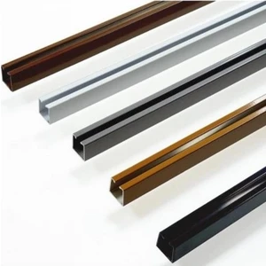 Ceviz Ray Alüminyum Perde Askı Rayı 300 cm