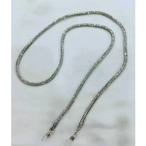 Petek Aksesuar Taşlı Parlak Gözlük Zinciri